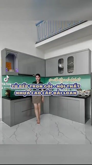 TỦ BẾP NHỰA ĐÀI LOAN TRỌN GÓI - NT GIA ĐÌNH PHÁT. Mua bán Tủ, kệ gia đình tại Huyện Hòa Vang Đà Nẵng được đăng bởi NỘI THẤT TRỌN GÓI GIA ĐÌNH PHÁT hình 1