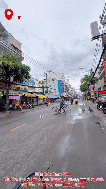 Mua bán Nhà ở Quận 8 Tp Hồ Chí Minh diện tích 61.2 m² giá 7,68 tỷ