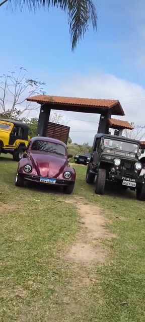 Rolê de opala no sítio
