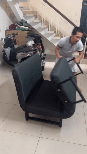 Ghế sofa giường Nội thất An Vương Phát. Mua bán Giường, chăn ga gối nệm tại Huyện Bình Chánh Tp Hồ Chí Minh được đăng bởi Minh Vương hình 1
