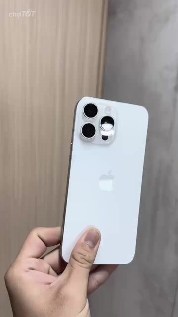 Apple iPhone 16 Pro Max Trắng Đã sử dụng. Mua bán Điện thoại tại Huyện Trảng Bom Đồng Nai được đăng bởi Nghĩa Store Trảng Bom hình 1