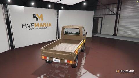 FIVEM DINKA Cdy1 | Compact Utility Pickup Truck | Custom Liveries | Working Lights | Add-On | Optimized | Fivem Ready | High Quality, video preview