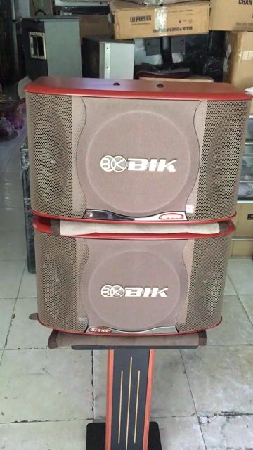 Loa BIK BJ-S100 Bass 25cm Nâu Như mới. Mua bán Tivi, Âm thanh tại Quận Bình Tân Tp Hồ Chí Minh được đăng bởi Phùng Thị Mẳn hình 1