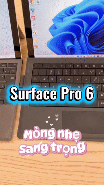 Surface Pro 6 i5-8350U 8GB/128GB 2.5K Bạc. Mua bán Laptop tại Quận Cầu Giấy Hà Nội được đăng bởi Laptopplusvn hình 1