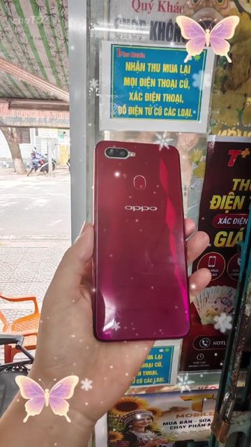 Oppo F9 64GB Đỏ. Mua bán Điện thoại tại Thành phố Huế Thừa Thiên Huế được đăng bởi T PLUS MOBILE MUA BÁN ĐIỆN THOẠI hình 1