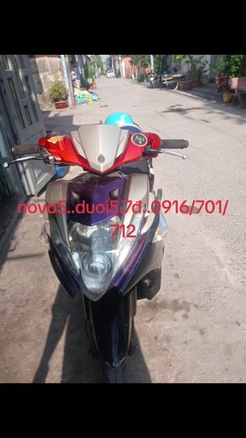 Yamaha Nouvo 5 Đen Đỏ Tím. Mua bán Xe máy tại Quận 12 Tp Hồ Chí Minh được đăng bởi nhan hình 1