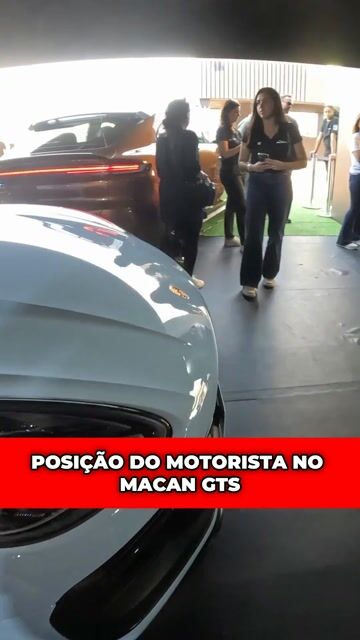 POSIÇÃO DO MOTORISTA NO MACAN GTS
