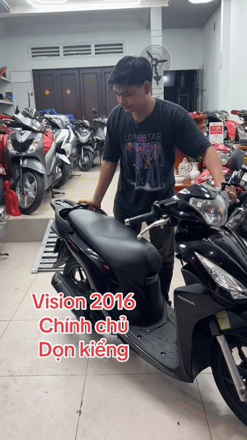 Honda Vision 2016 dọn kiểng chính chủ. Mua bán Xe máy tại Thành phố Thủ Đức Tp Hồ Chí Minh được đăng bởi Lê Hạnh hình 1