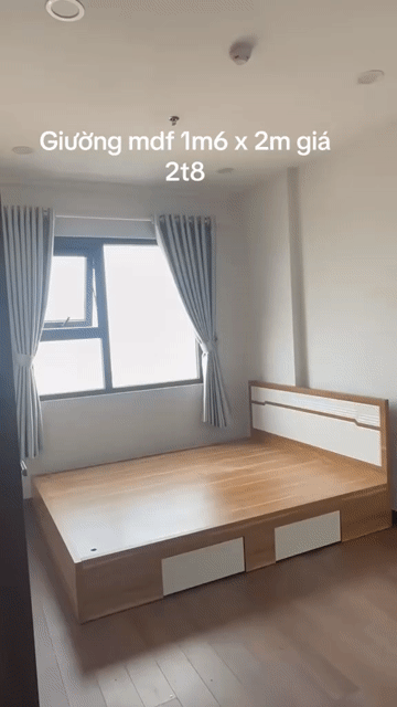 GIƯỜNG 1M6 2M GỖ CÔNG NGHIỆP MDF CÓ 2 HỘP KÉO . Mua bán Giường, chăn ga gối nệm tại Thành phố Dĩ An Bình Dương được đăng bởi Tủ nhựa đài loan hoàng quân hình 1