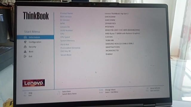 Lenovo ThinkBook Ryzen 7 16GB/512GB 2.2K IPS. Mua bán Laptop tại Huyện Ninh Giang Hải Dương được đăng bởi lập mới hình 1
