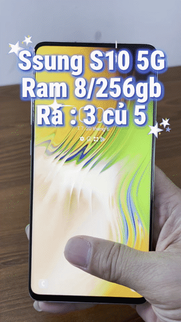 Samsung S10 5G 8GB/256GB Bạc. Mua bán Điện thoại tại Quận 4 Tp Hồ Chí Minh được đăng bởi Tuấn hình 1
