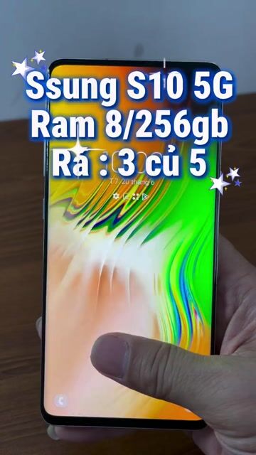 Samsung S10 5G 8GB/256GB Bạc. Mua bán Điện thoại tại Quận 4 Tp Hồ Chí Minh được đăng bởi Tuấn hình 1