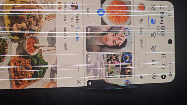 Samsung S21 FE Màn hình sọc. Mua bán Điện thoại tại Quận Liên Chiểu Đà Nẵng được đăng bởi  văn sang hình 1