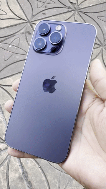 Apple iPhone 14 Pro Max 128GB Tím 99,9% báo màn.. Mua bán Điện thoại tại Quận Ninh Kiều Cần Thơ được đăng bởi Khải mobile hình 1