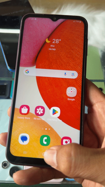 Samsung Galaxy A14 128GB Tím. Mua bán Điện thoại tại Thành phố Quảng Ngãi Quảng Ngãi được đăng bởi Phát Tài Mobile  hình 1