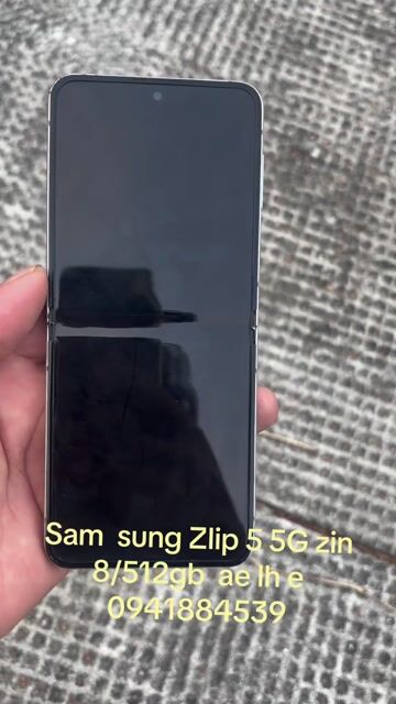 Samsung Galaxy Z Flip5 512GB Xanh. Mua bán Điện thoại tại Thành phố Thuận An Bình Dương được đăng bởi dt thanh ly hình 1