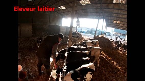 Agriculteur en polyculture-élevage