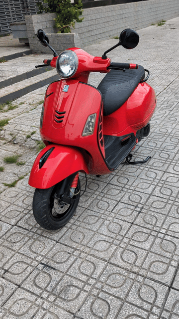 GTS Super 125 3Vie Màu Đỏ 03/2017. Mua bán Xe máy tại Quận 5 Tp Hồ Chí Minh được đăng bởi Vestan hình 1