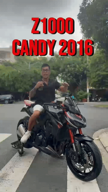 Kawasaki Z1000 2016 Candy Đen Đỏ. Mua bán Xe máy tại Quận 6 Tp Hồ Chí Minh được đăng bởi Thiên Trà Motor hình 1
