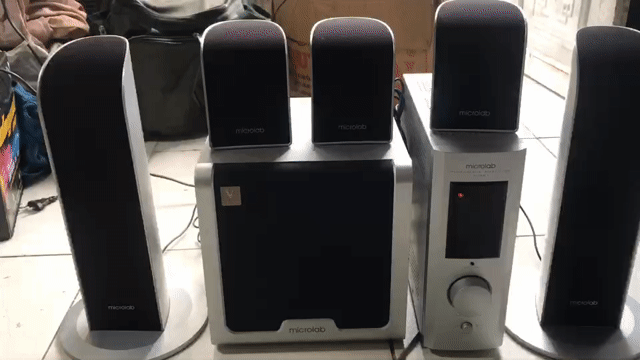 Loa 5.1 Microlab FC861 Xám 100W. Mua bán Tivi, Âm thanh tại Quận Gò Vấp Tp Hồ Chí Minh được đăng bởi nguyễn Hùng hình 1