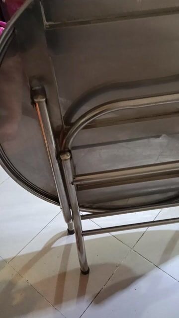 Bàn ăn Inox Tròn 1m2 Bạc. Mua bán Bàn ghế tại Quận Bình Thạnh Tp Hồ Chí Minh được đăng bởi Phương Thanh hình 1