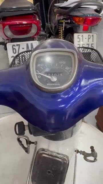 Honda Cub 78 50cc Xanh trắng. Mua bán Xe máy tại Huyện Hóc Môn Tp Hồ Chí Minh được đăng bởi Xuân Dương hình 1