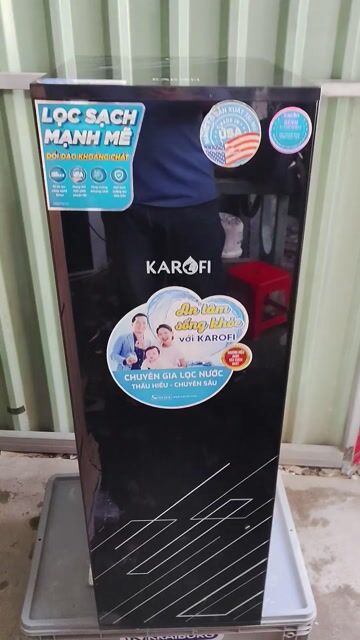 Máy lọc nước Karofi KAQ X26 Đen 10 cấp. Mua bán Nội thất, đồ gia dụng khác tại Thành phố Dĩ An Bình Dương được đăng bởi Hồ văn thế hình 1