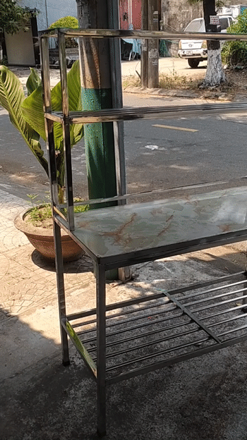 sale bàn sơ chế giá rẻ  47/1m1. Mua bán Dụng cụ nhà bếp tại Quận Liên Chiểu Đà Nẵng được đăng bởi INOX Phúc Lợi hình 1