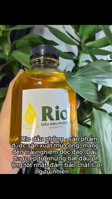 Rio Dầu Đậu Phộng 400ml- 100% nguyên chất. Mua bán Đồ ăn, thực phẩm và các loại khác tại Thành phố Dĩ An Bình Dương được đăng bởi Rio Truong hình 1
