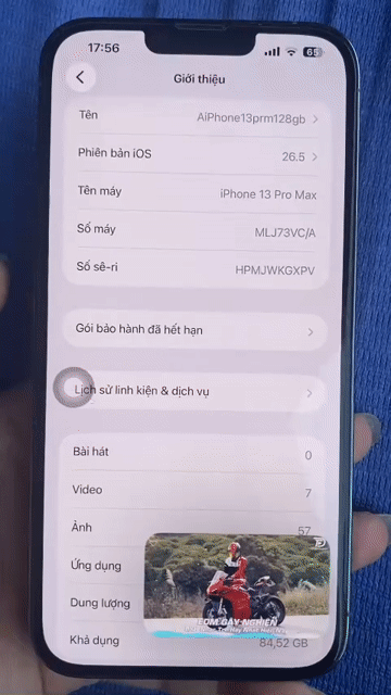 Apple iPhone 13 Pro Max 128GB Xanh 72%. Mua bán Điện thoại tại Thành phố Tam Kỳ Quảng Nam được đăng bởi grap công nghệ hình 1