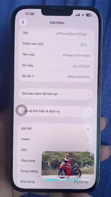 Apple iPhone 13 Pro Max 128GB Xanh 72%. Mua bán Điện thoại tại Thành phố Tam Kỳ Quảng Nam được đăng bởi grap công nghệ hình 1
