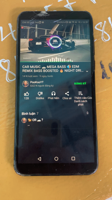 điện thoại  honor 7C Đen. ful chức năng. ko lỗi. Mua bán Điện thoại tại Huyện Nhơn Trạch Đồng Nai được đăng bởi Thái Nguyễn hình 1