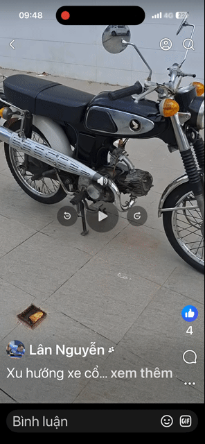 Cần nhượng lại chiếc Honda 67 cổ như hình.. Mua bán Xe máy tại Thành phố Biên Hòa Đồng Nai được đăng bởi Giuse Trường Ttksteel hình 1