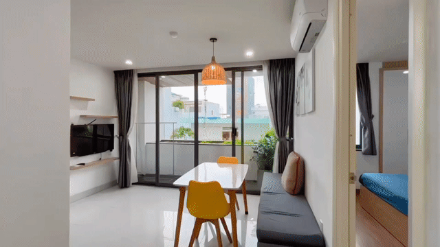 Cho thuê Căn hộ Chung cư Quận Sơn Trà Đà Nẵng diện tích 60 m² giá 15 triệu/tháng