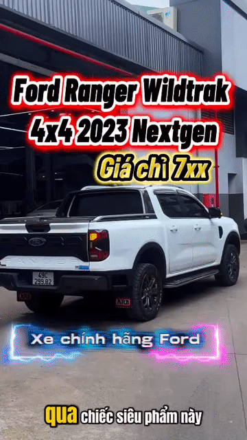 Ford Ranger Wildtrak Nextgen 4x4 2023 Trắng. Mua bán Ô tô tại Quận 12 Tp Hồ Chí Minh được đăng bởi Gia Định Ford User Car hình 1