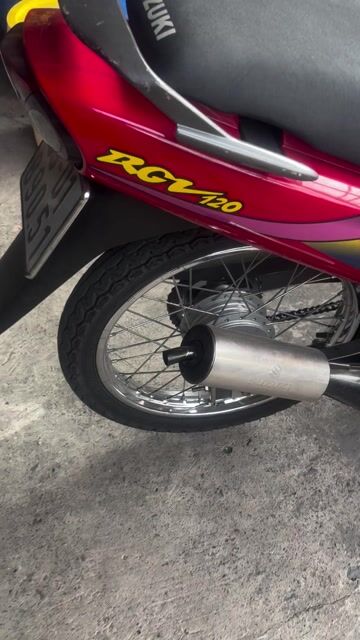 Suzuki Xipo 2000 màu Đỏ. Mua bán Xe máy tại Huyện Hóc Môn Tp Hồ Chí Minh được đăng bởi nhà sách Trung Hiếu hình 1