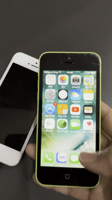 Thanh Lý 2 con ĐT như ảnh. iphone 5 và 5C xanh lá. Mua bán Điện thoại tại Quận 5 Tp Hồ Chí Minh được đăng bởi Hoàng Nhi hình 1