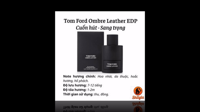 Nước hoa Tom Ford Ombré Leather Nam. Mua bán Nước hoa tại Thành phố Thủ Dầu Một Bình Dương được đăng bởi Hoàng Nam hình 1
