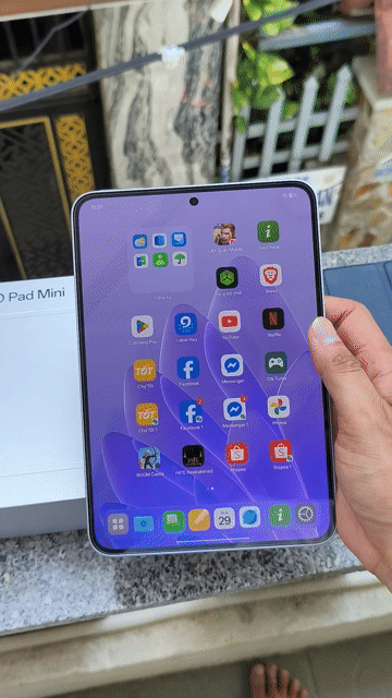 Oppo Pad Mini Tím 12GB/256GB nguyên zin đẹp. Mua bán Máy tính bảng tại Quận Thanh Khê Đà Nẵng được đăng bởi Lê Nhật hình 1
