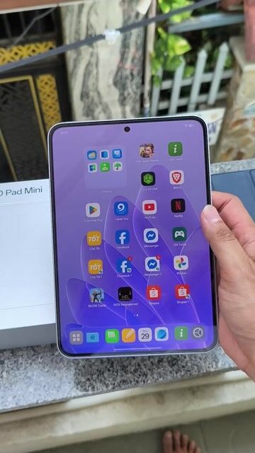 Oppo Pad Mini Tím 12GB/256GB nguyên zin đẹp. Mua bán Máy tính bảng tại Quận Thanh Khê Đà Nẵng được đăng bởi Lê Nhật hình 1