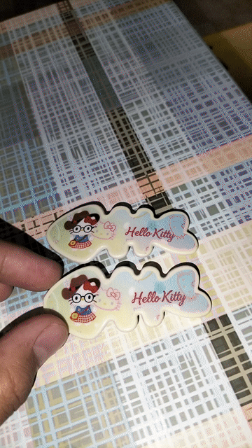 Kẹp tóc Hello Kitty Nữ Vàng nhạt. Mua bán Phụ kiện thời trang khác tại Thành phố Long Khánh Đồng Nai được đăng bởi Phương Uyên hình 1