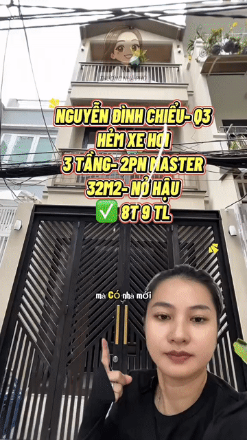 Mua bán Nhà ở Quận 3 Tp Hồ Chí Minh diện tích 32 m² giá 8,9 tỷ