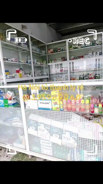 Tủ thuốc/ trưng bày thanh lý. Mua bán Tủ, kệ gia đình tại Quận Hai Bà Trưng Hà Nội được đăng bởi Ch Hải Minh hình 1