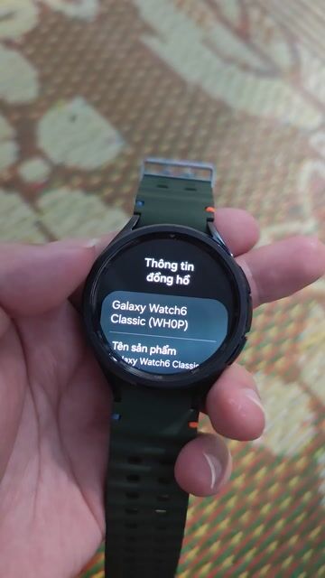 Samsung Galaxy Watch 6 Classic 47mm  LTE. Mua bán Thiết bị đeo thông minh tại Huyện Việt Yên Bắc Giang được đăng bởi Tiến  hình 1