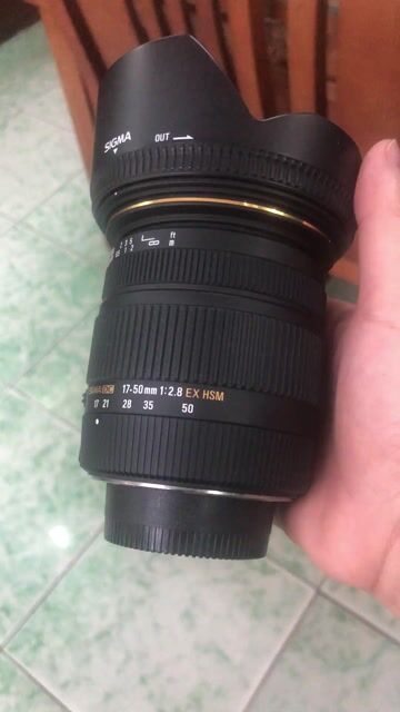 SIGMA 17-50m 2.8 EX DC OS HSM (for Nikon ). Mua bán Máy ảnh, Máy quay tại Quận 1 Tp Hồ Chí Minh được đăng bởi phuong hình 1