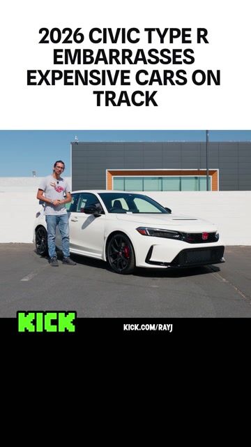 2026 CIVIC TYPE R EMBARRASSES EXPENSIVE CARS ON TRACK
#civic #honda #civictyper