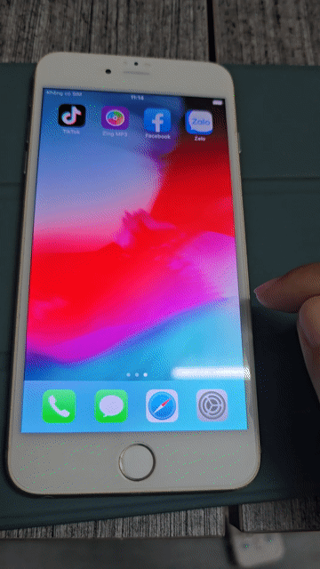 iPhone 6 Plus Bạc Đã thay màn. Mua bán Điện thoại tại Quận Tân Bình Tp Hồ Chí Minh được đăng bởi Bảo My hình 1
