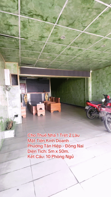 Cho thuê Văn phòng, Mặt bằng kinh doanh Thành phố Biên Hòa Đồng Nai diện tích 250 m² giá 15 triệu/tháng