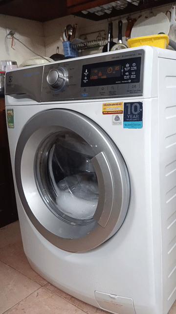 Máy giặt Electrolux 9kg Trắng. Mua bán Máy giặt tại Quận Tây Hồ Hà Nội được đăng bởi Vũ văn tuân hình 1