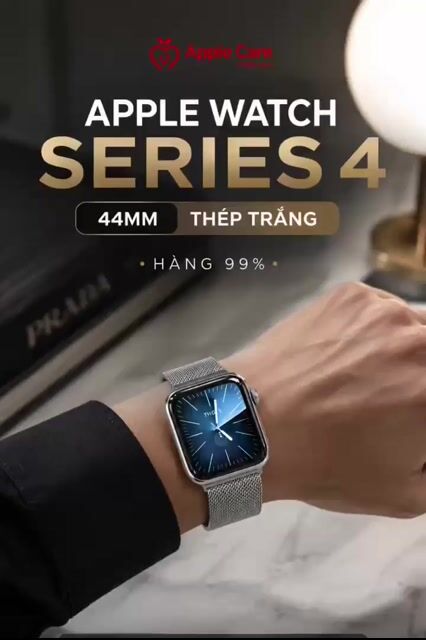 Apple Watch Series 4 44mm Thép Trắng. Mua bán Thiết bị đeo thông minh tại Quận 5 Tp Hồ Chí Minh được đăng bởi A C V N hình 1